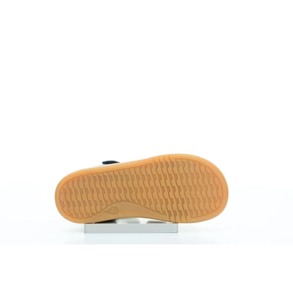Bobux Trinity Navy/Misty Gold sandals