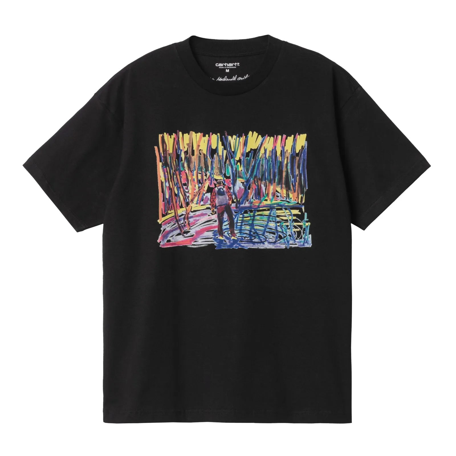 Carhartt WIP Ollie Mac Icy Lake T-Shirt Black