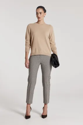Cashmere Crew Jumper - Camel