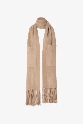 Cashmere Scarf with Fringes