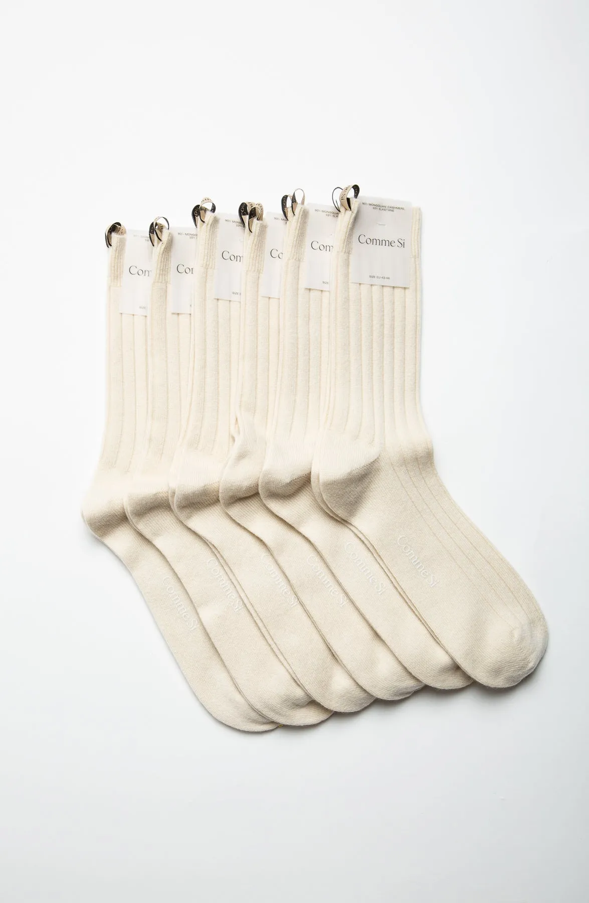 COMME SI | UNISEX CASHMERE SOCKS