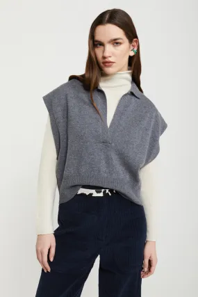 Cropped vest