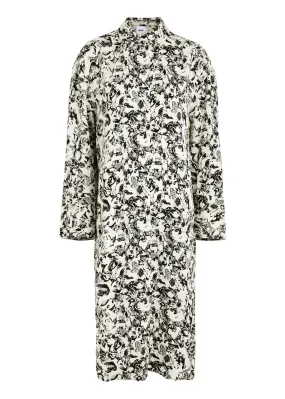 DAY BIRGER ET MIKKELSEN Bianca printed matte satin midi dress  -                         -                     -                