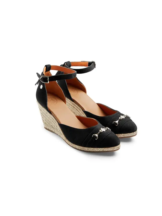 Florence       40% Off   |   Save £70  black Wedges