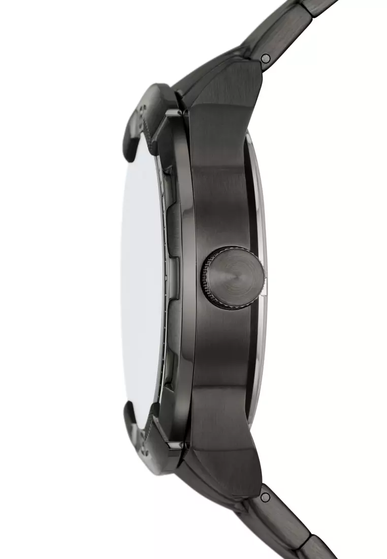 Fossil Fossil Male's Bronson smoke Stainless Steel Watch ME3255