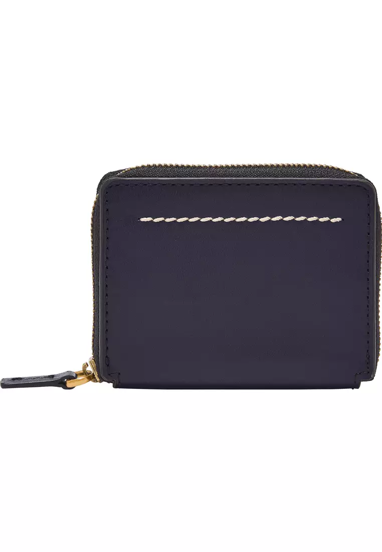 Fossil Fossil Male's Westover blue Leather Card Case ML4584545