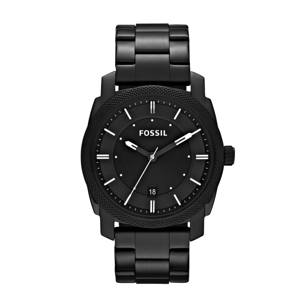 Fossil Men's Machine Watch Smoke Stainless Steel Bracelet