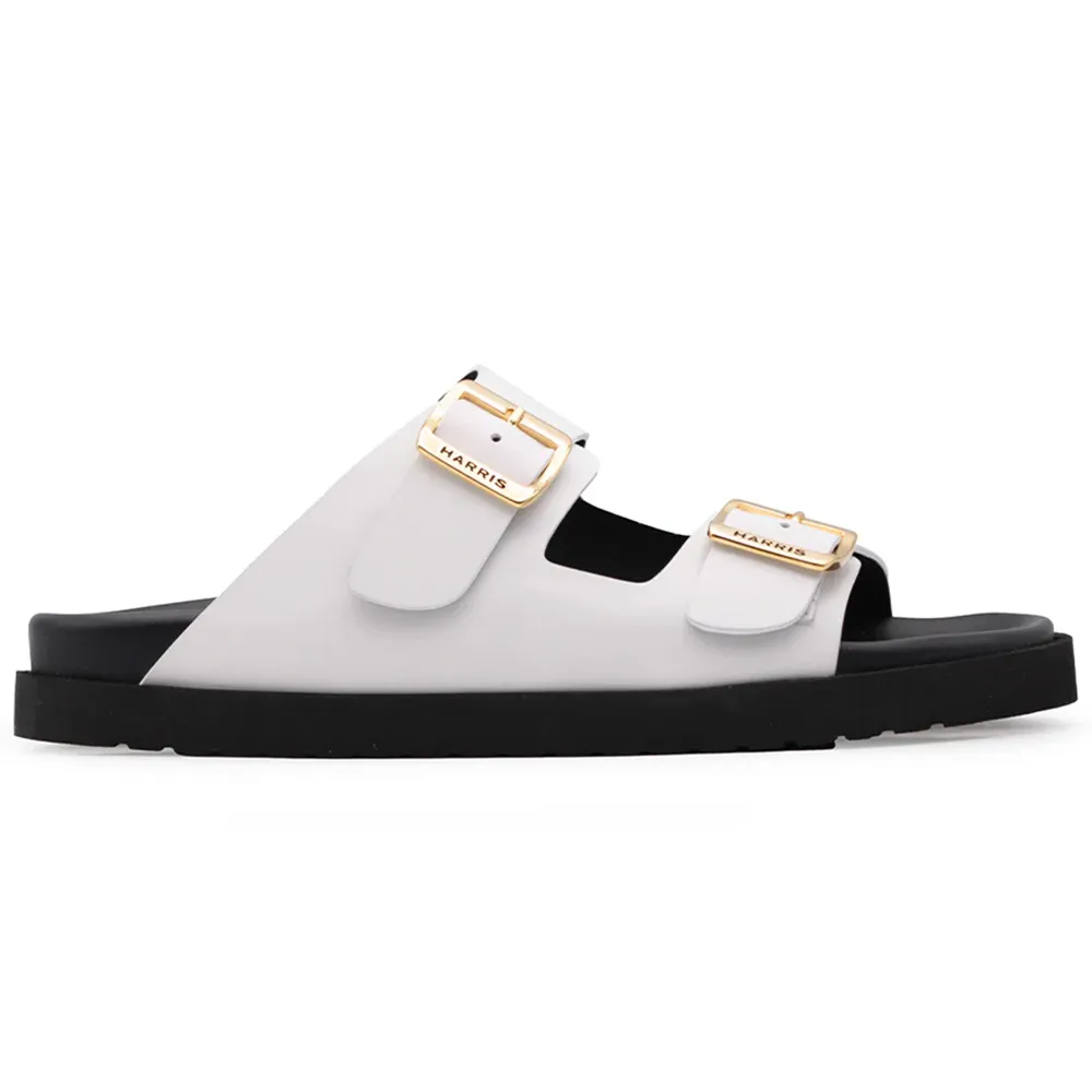 Harris Firenze 1913 Calfskin Sandals White