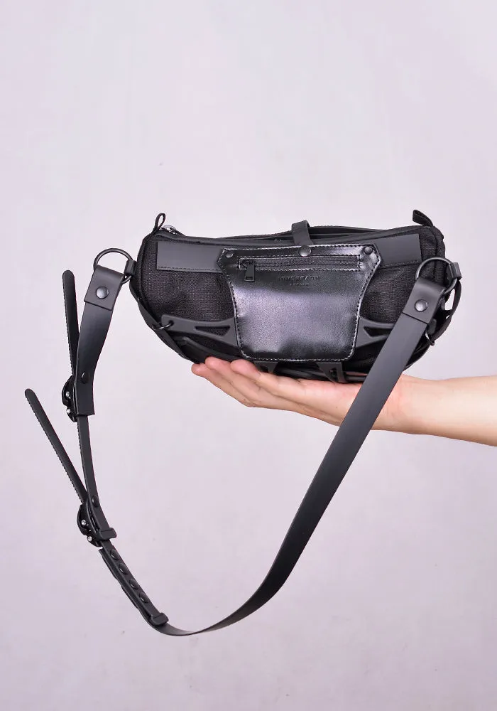 INNERRAUM I30BKBKSS20 FANNY PACK CROSS BODY BAG