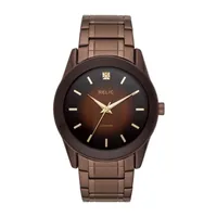 JCPenney Relic By Fossil Rylan Mens Brown Stainless Steel Bracelet Watch Zr77312