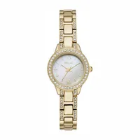 JCPenney Relic By Fossil Womens Gold Tone Bracelet Watch Zr34506