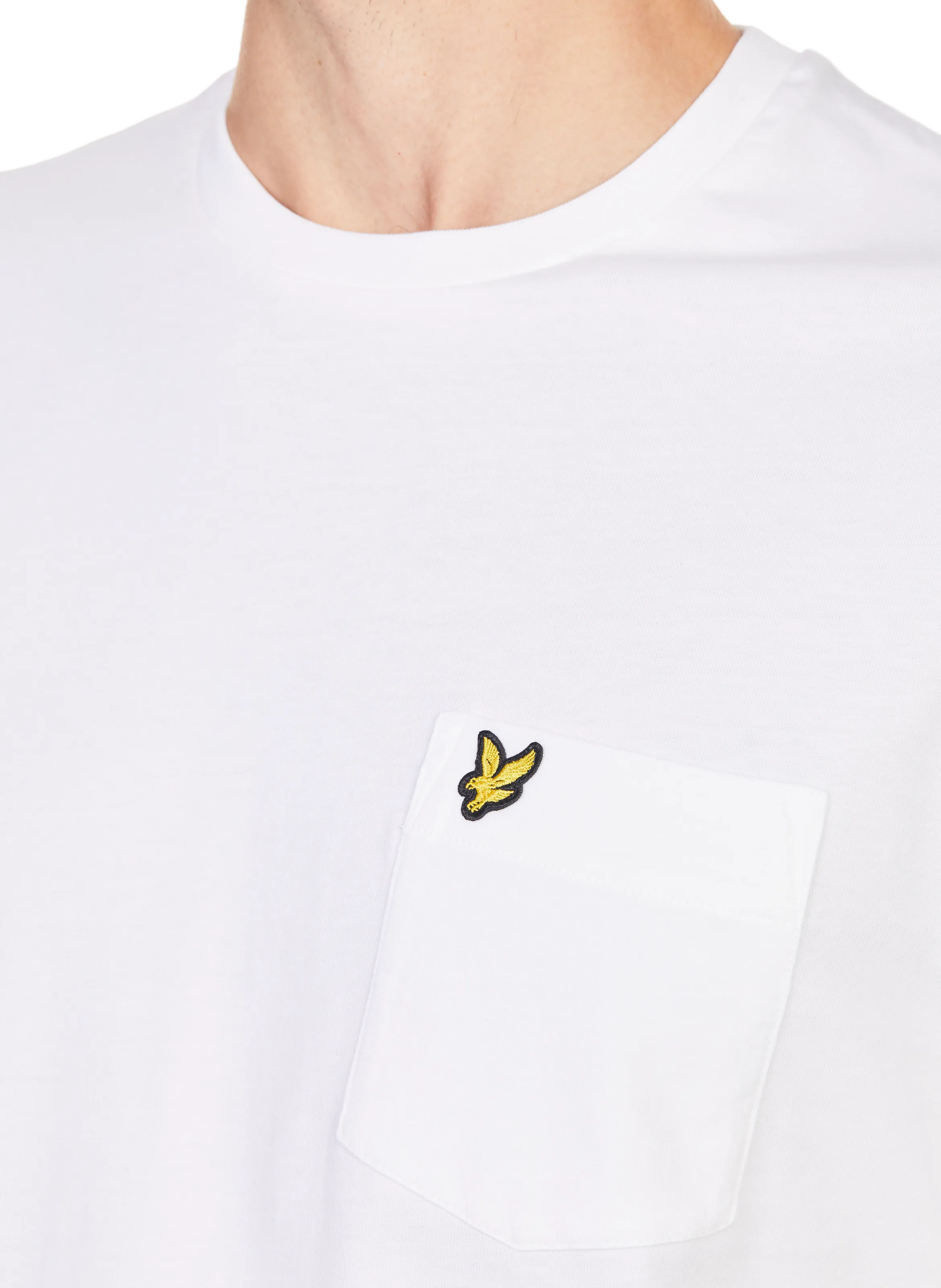 LYLE & SCOTT  Plain Cotton T-shirt - White