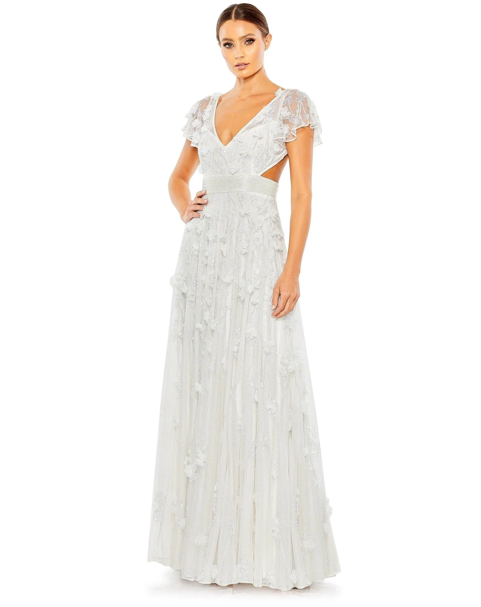 Mac Duggal 70275 Long Formal Beaded Evening Dress Sale