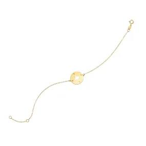 North Star Disc Bracelet