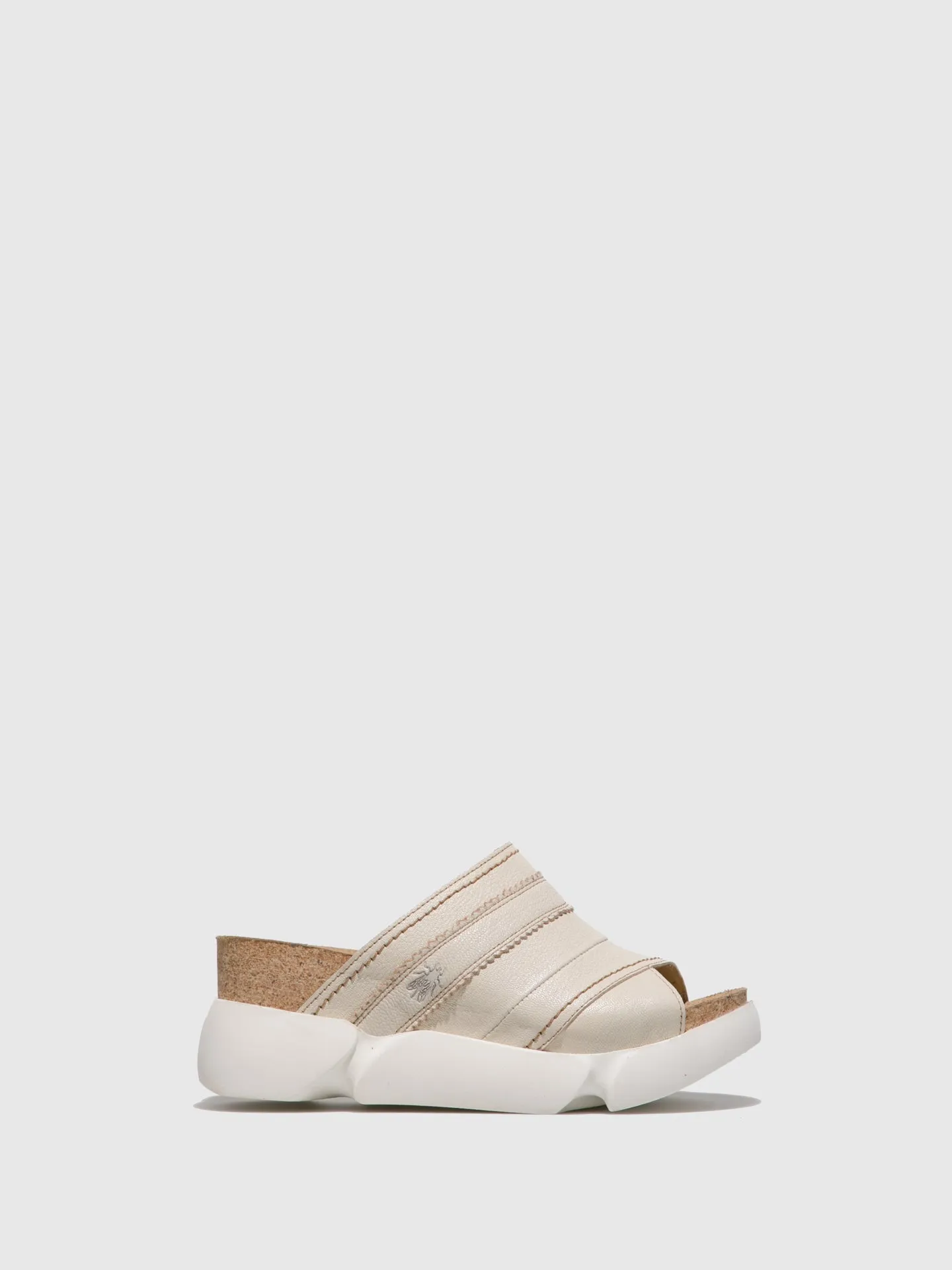 Open Toe Mules SUZE582FLY White