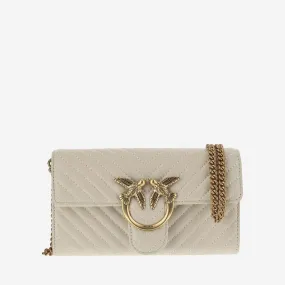 PINKO    Pinko Love One Quilted Wallet