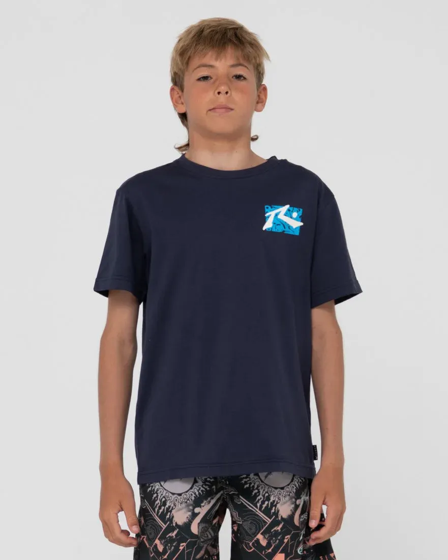 Rusty Splat Down Boys Tee