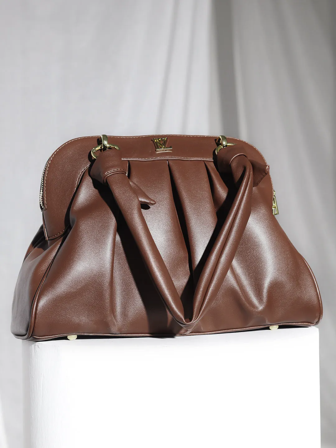 Soft Wrinkled Hobo Bag