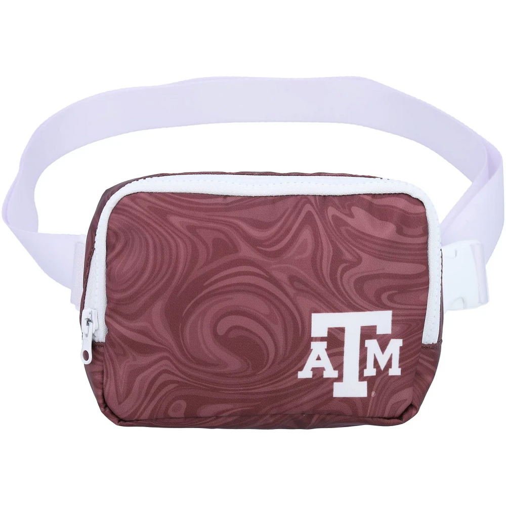 Women's ZooZatz Texas AM Aggies Swirly Belt Adjustable Fanny Pack Bag
